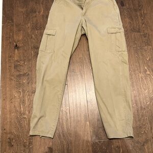 Men's Khaki Wrangler Cargo Pants